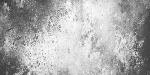 Grunge texture featuring distressed black and white surfaces with authentic paint splatters.