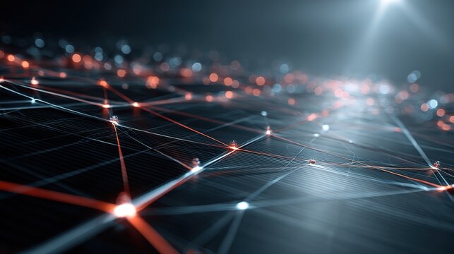 Innovative Solar Grid Technology Integration Futuristic Urban Landscape Digital Art High-Tech Environment Abstract Perspective Renewable Energy Concept for Sustainable Future