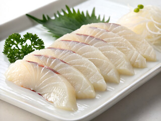 Fluke (Hirame) Sashimi