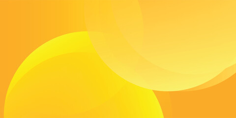 Modern abstract background orange and yellow gradations circle shape. vector illustration