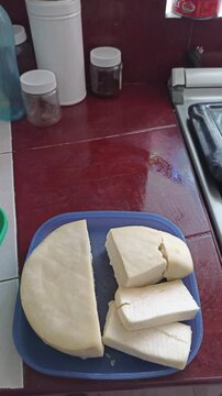 snacks and food served in the kitchen of a home in southern Mexico