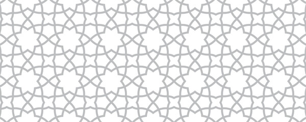 Seamless geometric pattern in authentic islamic style. ramadhan pattern. eps 10