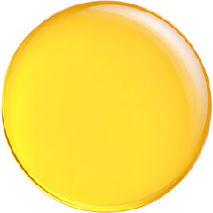 Honey drop isolated on transparent background, perfect for organic, health, and food visuals..