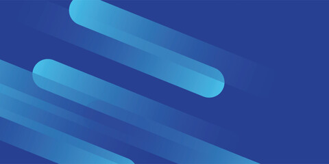 Abstract blue background with diagonal lines. Dynamic shapes composition. vector design technology eps10