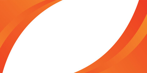Abstract orange white banner background. Graphic design banner pattern background template eps10