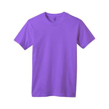 purple t shirt