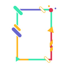 Geometric Shape Frame