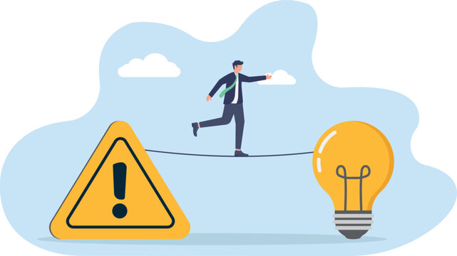 illustration of how numerous ideas and innovations lead to inconsistent business performance

