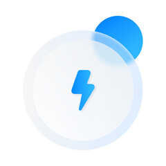 Business Infographic Button UI UX Bubble Blur Website Asset Element Template Frosted Glass Glasmorphism Style Eps Svg	
