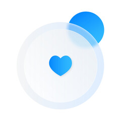 Business Infographic Button UI UX Bubble Blur Website Asset Element Template Frosted Glass Glasmorphism Style Eps Svg	
