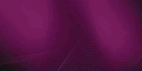 Abstract background using dark pink tones on a black background. The lines and curves are like gentle and flowing waves. vector illustration eps10 concept