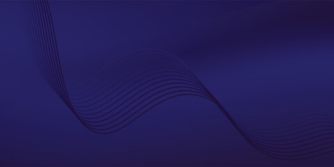 An abstract graphic composed of curved lines and light that appears to move in waves. VECTOR ILLUSTRATION EPS10