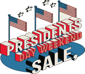 Vector graphic illustration of a sale banner with discount offer for online shopping and retail promotions