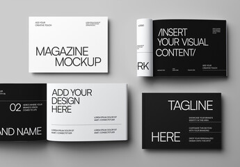 Open Landscape Magazine Mockup