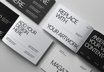 Landscape Magazine Mockup