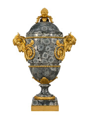 Exquisite Russian Decorative Vases Neoclassical Gilt Bronze 1780 Luxury Objects