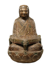Serene Chinese Monk Sengqie Late 11th 12th Century Buddhist Sculpture
