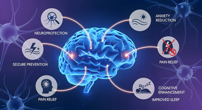 Benefits of CBD Cannabidiol on the brain 86967159 1