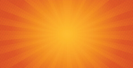  comic style background with a combination of orange colors