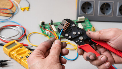 repair of a wires
