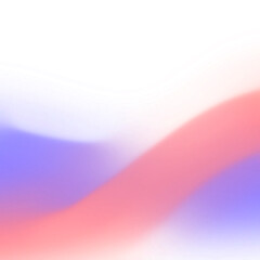 Abstract Blue and Pink Gradient Wave Border Design