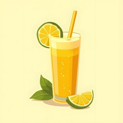 glass of orange juice