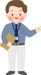 businessman with a briefcase