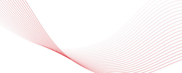 Fototapeta premium Abstract wavy lines illustration