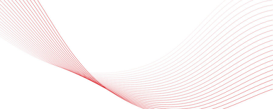 Abstract wavy lines illustration