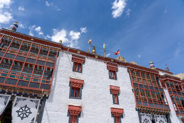 Hemis, India - September 18, 2025: Exterior of Hemis Monastery in Ladakh region