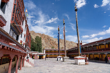 Hemis, India - September 18, 2025: Exterior of Hemis Monastery in Ladakh region