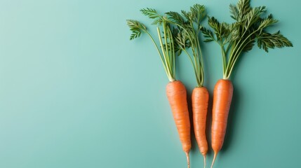 Artistic composition featuring carrots arranged in a geometric pattern on a minimalistic background.