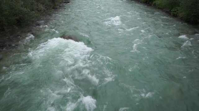 River in the Tyrolean Alps