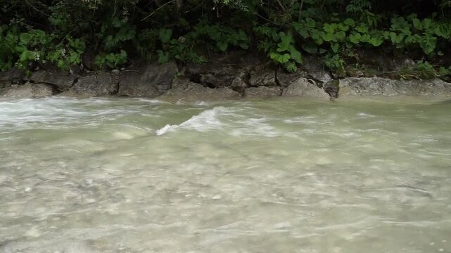 River in the Tyrolean Alps