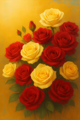 Obraz premium Harmony of Rose