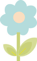 Simple flower illustration