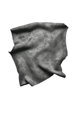 Gray cloth with mottled texture, softly lit, on dark background