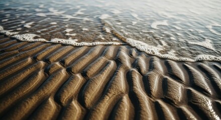 Beach Sand Ripples