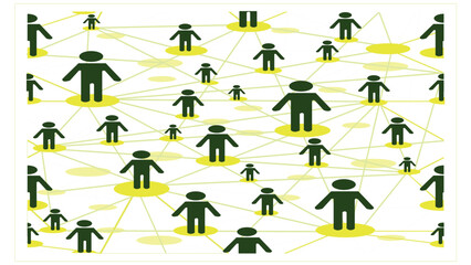 Modern business team people icon set featuring professional male characters in flat vector style.