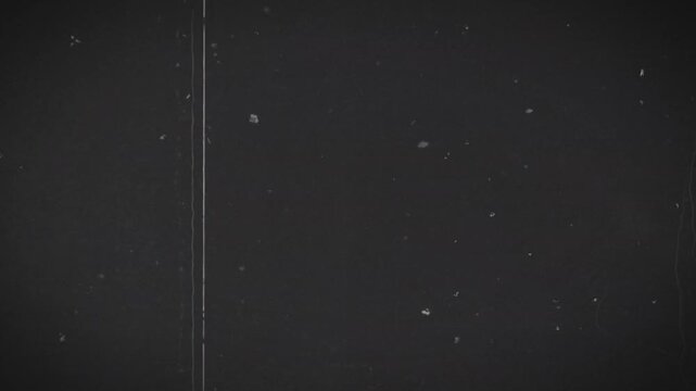 Old film with scratches, light leaks and dust. 4k video