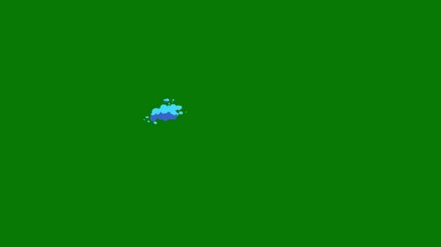 2D Cartoon Smoke Effect (Hand-Drawn FX) | Animation, Dust, Steam, Explosion VFX Elements