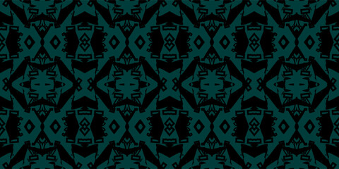 Bold Black and Teal Geometric Seamless Pattern. 

Dark Turquoise Abstract Graphic Tiling Background. Vibrant Abstract Geometric Print for Fabric

. Simple Graphic Tiling. Minimalist Teal and Black Wal