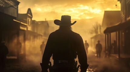 Capturing the essence of cowboy culture in a historical context.