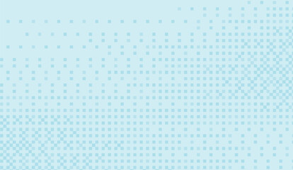 Delicate Light Blue Pixelated Background: Serene and Soft Backdrop