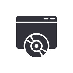 Disc Installation Graphic Symbol Software Program