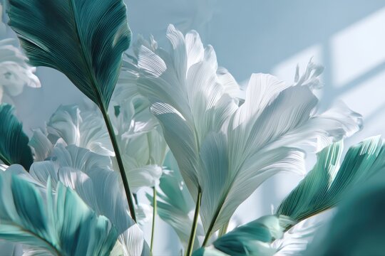 Bright, airy backdrop with soft gradients, featuring ample white space for text, creating an inviting and modern feel