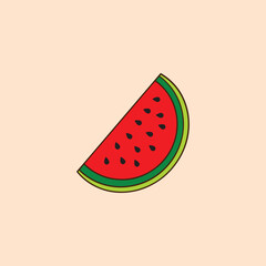 slice of watermelon