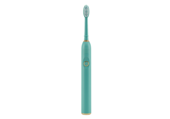 Isolated electric toothbrush, dental hygiene and health, for everyday teeth cleaning, home use