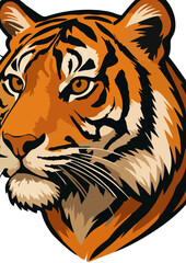 Tiger Head Clipart