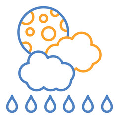 Night rain Icon